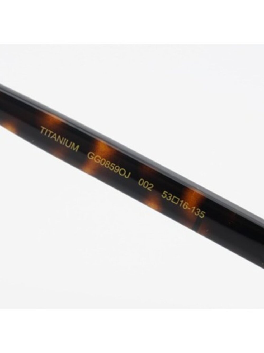 Gucci GG0859OJ 002 Eyeglasses Brown / Havana 53mm Oval Frame - Picture 8 of 11